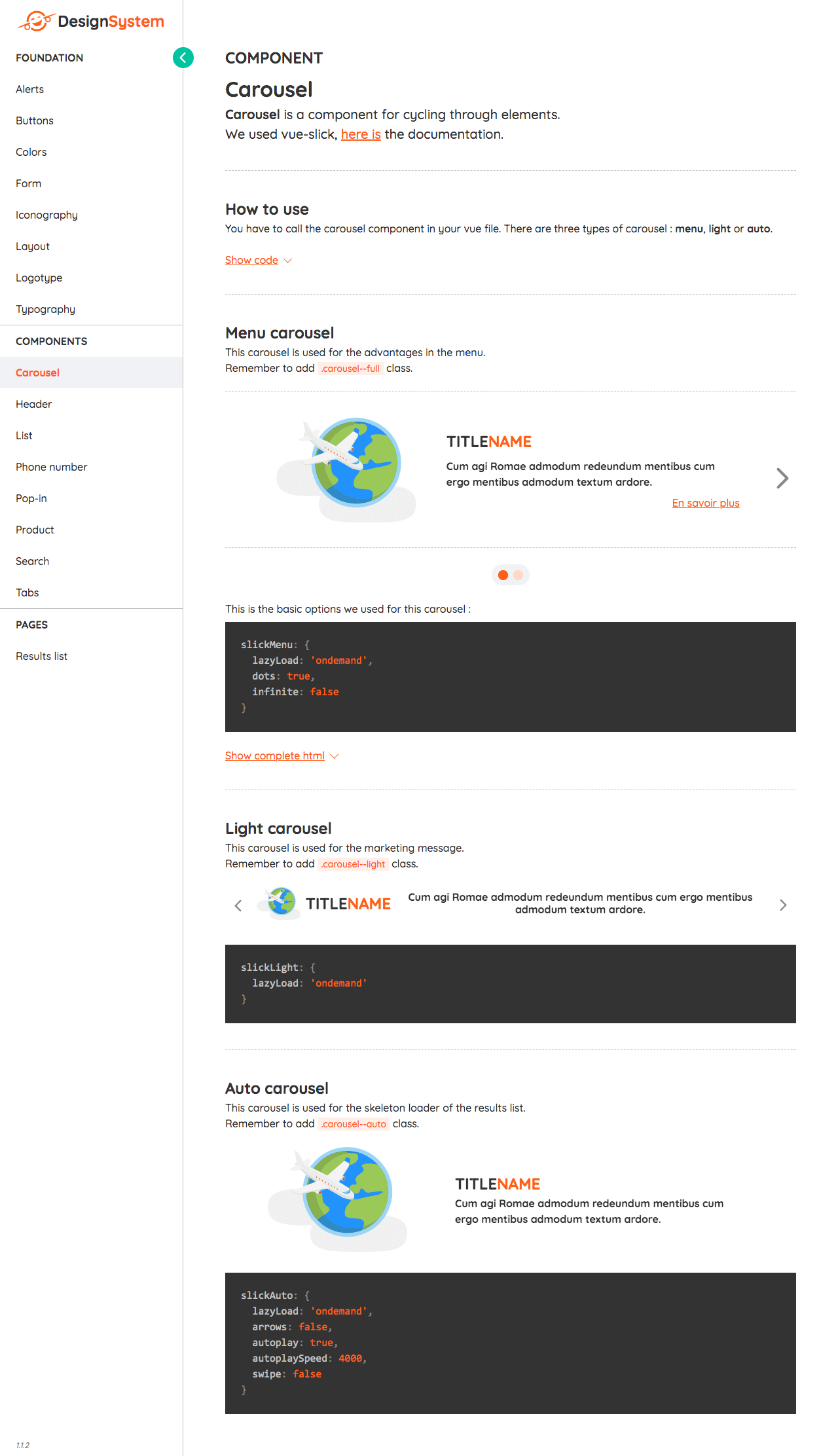 Carousel - MisterFly