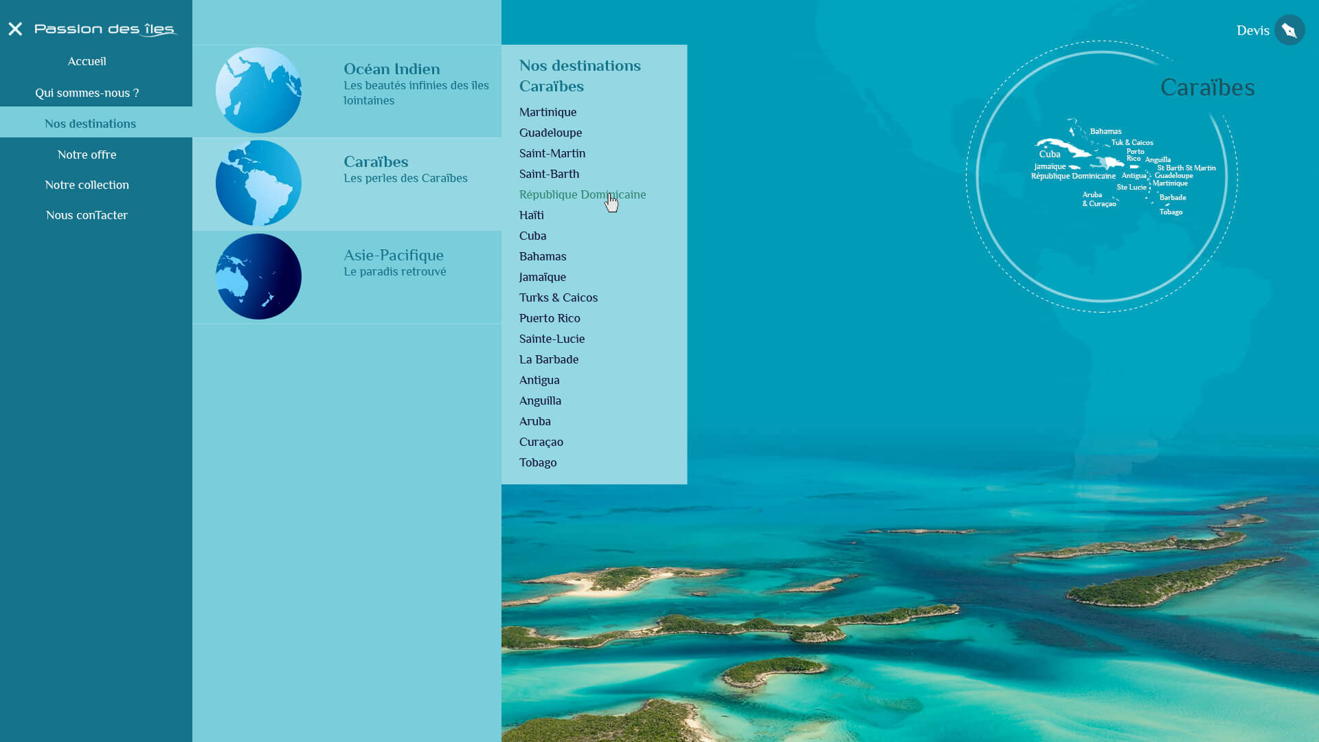 Passion des îles - TUI